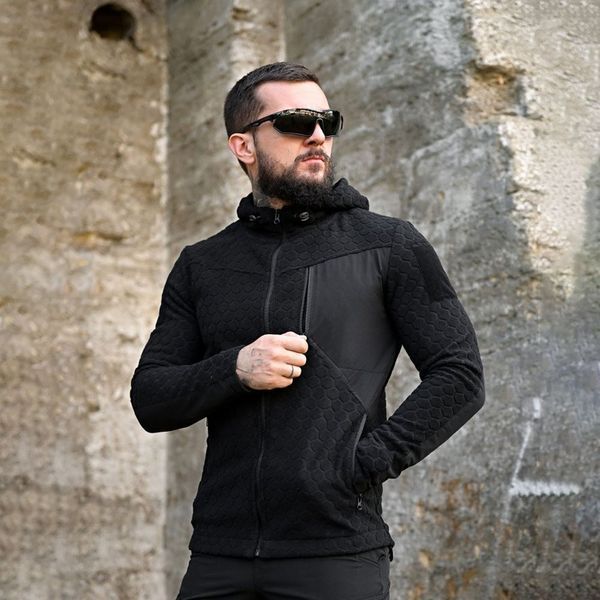 Кофта Флісова Km Urban з Капюшоном 3XL чорна buy93637sts-3XL фото