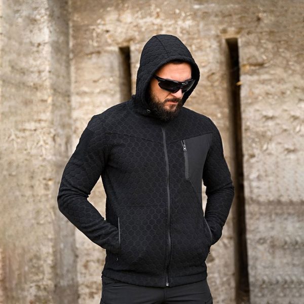 Кофта Флісова Km Urban з Капюшоном 3XL чорна buy93637sts-3XL фото