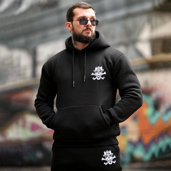 Спортивный костюм с принтом DINNER Худи + Брюки 3XL черный buy94206sts-3XL фото