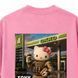 Футболка с принтом HOT DOG XS-S розовая for04877sts-XS-S фото 2
