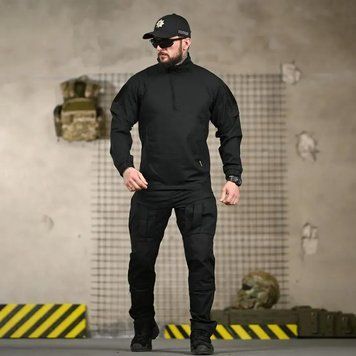 Костюм Поліція 7.62 Tactical Pacifik ріп-стоп Анорак + Штани 4XL чорний buy96049sts-4XL фото
