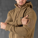 Флісова кофта з липучками для шевронів та принтом койот розмір 3XL buy88709sts-3XL фото 5