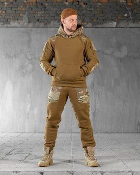 Флисовый Спортивный Костюм Худи + Штаны койот размер 2XL buy89808sts-2XL фото
