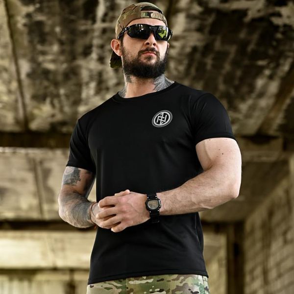 Тактична Футболка Coolmax з принтом Viking 3XL чорна buy96445sts-3XL фото