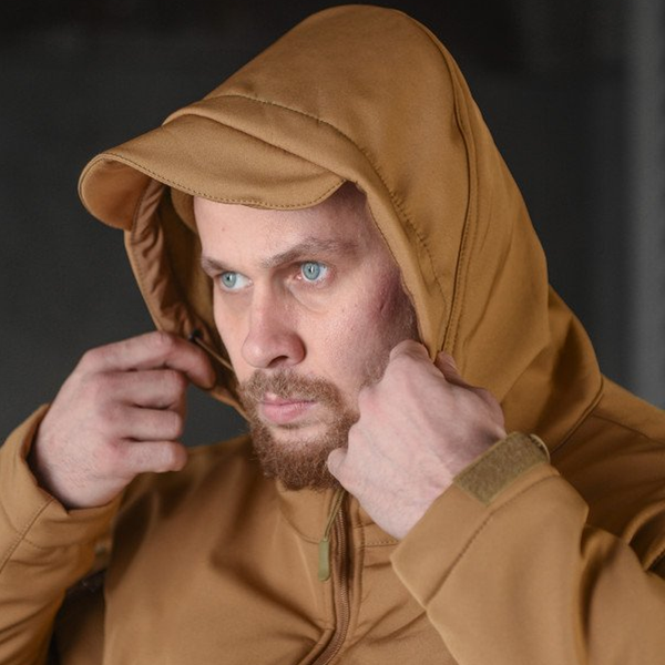 Зимняя Форма SoftShell Куртка на Omni-Hit и Брюки на Флисе койот размер 2XL buy90516sts-2XL фото