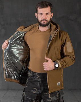 Зимняя Куртка софтшел с подкладкой Омни-Хит койот размер 3XL buy89667sts-3XL фото