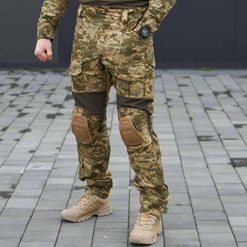 Тактичні Штани R-Military з наколінниками та еластичними вставками 3XL піксель forFLEXпіксsts-3XL фото