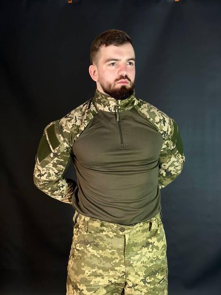 Чоловіча Сорочка ріп-стоп з велкро липучками піксель розмір 2XL for01394sts-2XL фото