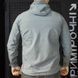 Легкая Куртка Yinren WIN с капюшоном 3XL серая for04688sts-3XL фото 2