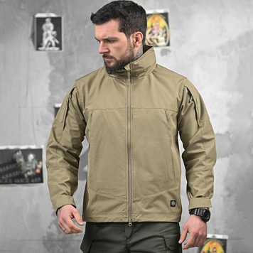 Літня Куртка Antanta з прихованим капюшоном койот розмір 3XL buy91510sts-3XL фото
