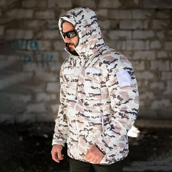 Куртка мембранна з каюшоном 2XL білий мультикам buy59652sts-2XL фото