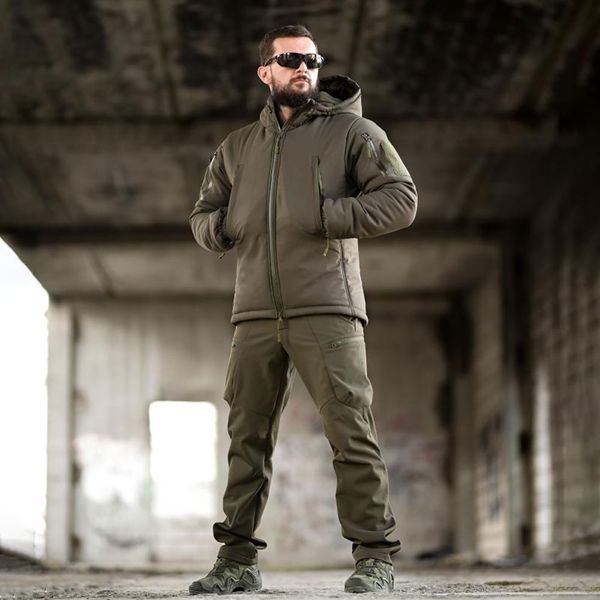 Зимова Форма Pancer Softshell Куртка на Omni-Heat та Штани 3XL олива buy94701sts-3XL фото