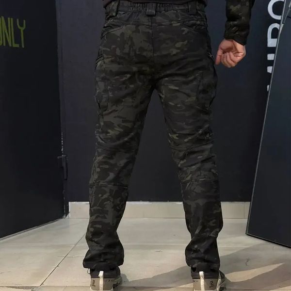 Костюм Gman SoftShell на флисе S черный мультикам skl7256sts-S фото