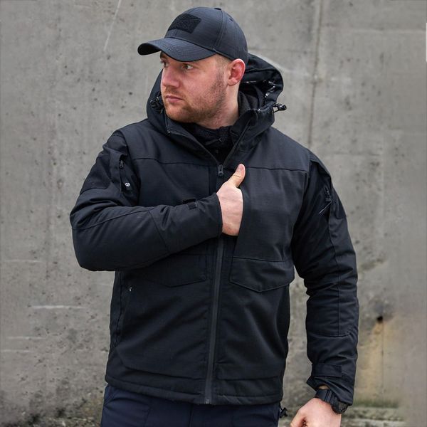 Куртка М-65 на Omni-Heat 3XL черная for03969sts-3XL фото