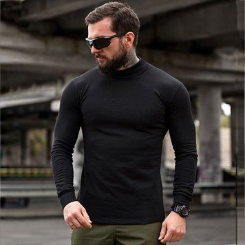 Гольф з начосом XL чорний  buy50017sts-XL фото
