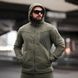 Флисовый Спортивный Костюм Куртка с капюшоном и брюки 3XL олива buy94765sts-3XL фото 6