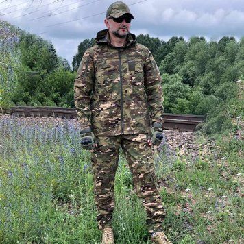 Демисезонная форма 5.11 Tactical Series Куртка + Брюки с карманами под наколенники 5XL мультикам for04452sts-5XL фото
