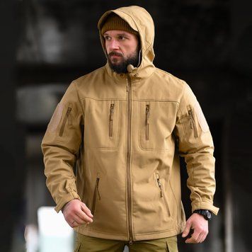 Демісезонна Куртка Eskalibur Softshell на флісі 3XL койот buy95151sts-3XL фото