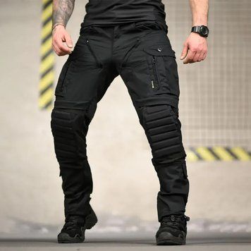Штани 7.62 Tactical SCORPION NYCO з прихованими наколінниками 3XL чорні buy95598sts-3XL фото
