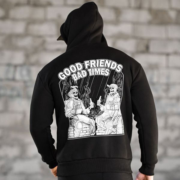 Худи Genesis на Флисе с принтом FRIENDS 3XL черное buy94166sts-3XL фото