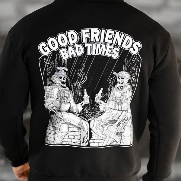 Худи Genesis на Флисе с принтом FRIENDS 3XL черное buy94166sts-3XL фото