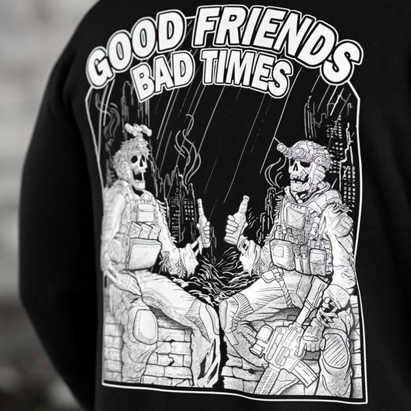 Худи Genesis на Флисе с принтом FRIENDS 3XL черное buy94166sts-3XL фото