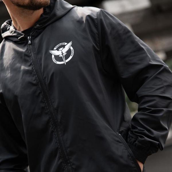 Ветровка Милитари Born of War с принтом РАЗВЕДКА УКРАИНЫ 3XL черная buy97362sts-3XL фото