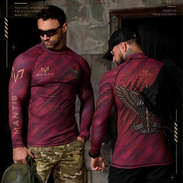 Лонгслив Mantis с принтом Всегда Первые 2XL-3XL маруновый buy97604sts-2XL-3XL фото