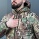 Куртка Agresor рип-стоп с капюшоном 3XL мультикам  for00455-3XL фото 7
