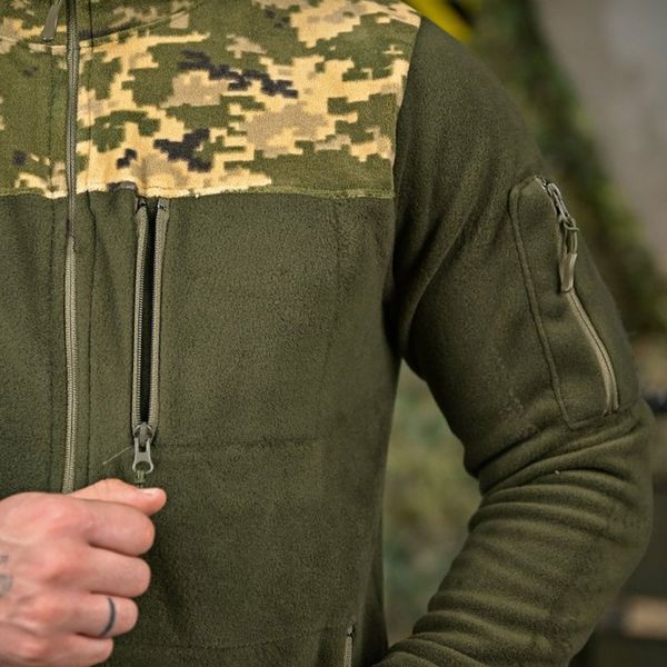Флісова Кофта LOBO з липучками під шеврони 2XL піксель buy55658sts-2XL фото