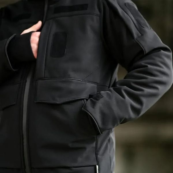 Куртка 7.62 Tactical Pocket SoftShell з подовженими рукавами 2XL чорна buy94821sts-2XL фото
