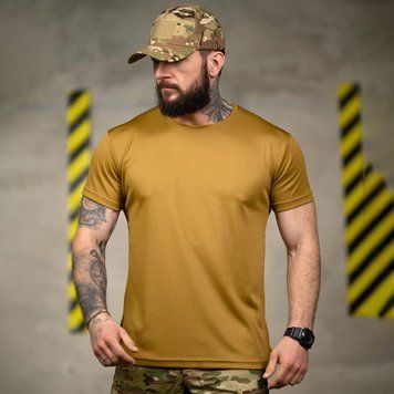 Тактична Футболка Selion Coolmax з принтом Молодість M койот buy95490sts-M фото