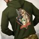 Худи Trenash двунитка с принтом Just Don&rsquo;t Suck 3XL олива buy95828sts-3XL фото 6
