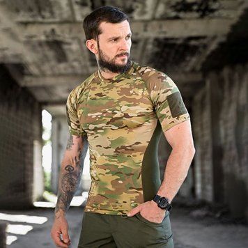 Потовідвідна Футболка Elit Force з компресійними вставками мультикам розмір S buy16404sts-S фото