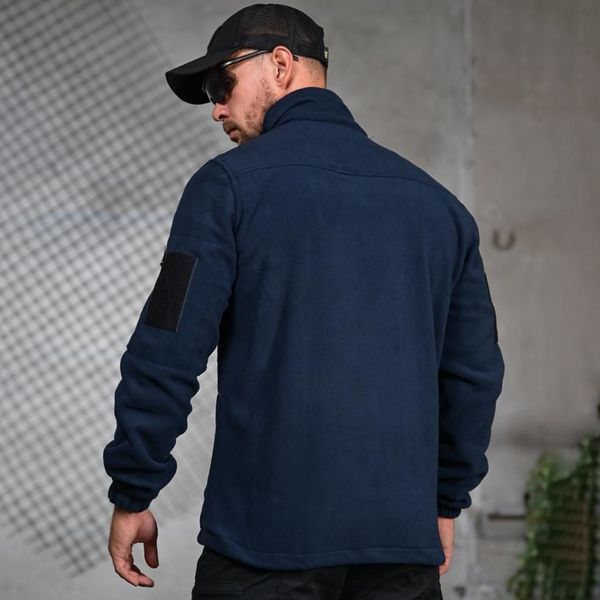 Тактическая Флиска МЧС Detroid с липучками под шевроны 2XL синяя buy93230sts-2XL фото