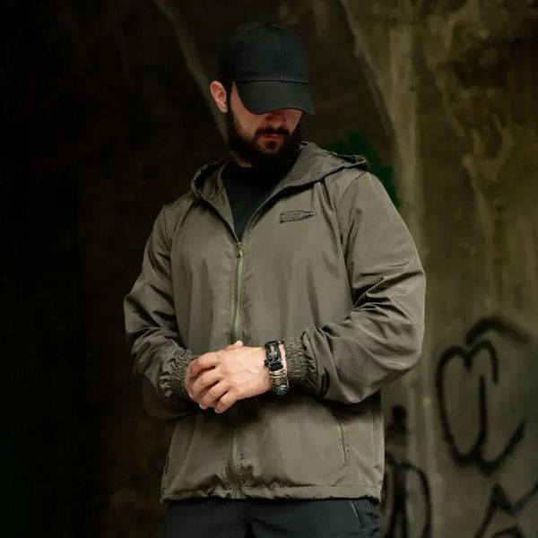 Вітровка Мілітарі Born of War з принтом Para Bellum S олива buy97069sts-S фото
