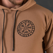 Худи на флисе и принтом Смерть подождет койот размер M buy89134sts-M фото 4