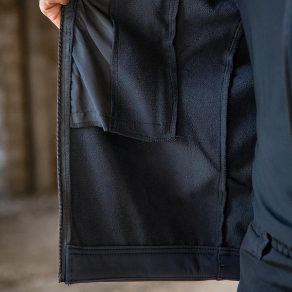 Куртка ДСНС Softshell на флісі  з капюшоном S синя  buy12795sts-S фото