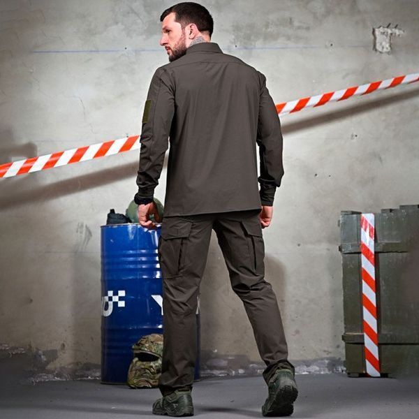 Летние Костюм Oblivion Urban Полиция Рубашка и Брюки 2XL олива  buy92900sts-2XL фото