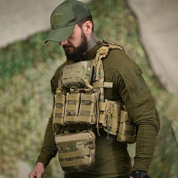 Тактическая Плитоноска 7.62 Tactical с результатами и рюкзаком мультикам buy95816sts фото