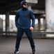 Флисовый Спортивный Костюм Куртка с капюшоном и Брюки 3XL синий buy94762sts-3XL фото 3