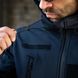 Куртка ДСНС Softshell на флісі  з капюшоном S синя  buy12795sts-S фото 4