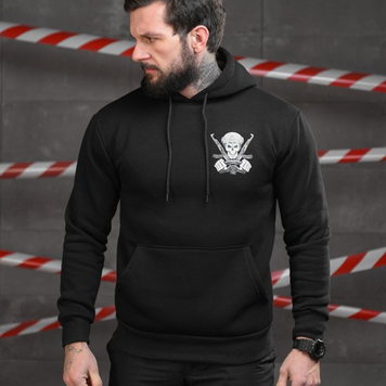 Худі Celeo на Флісі з принтом НЕ ССИ ВИВЕЗУ 3XL чорне buy90301sts-3XL фото