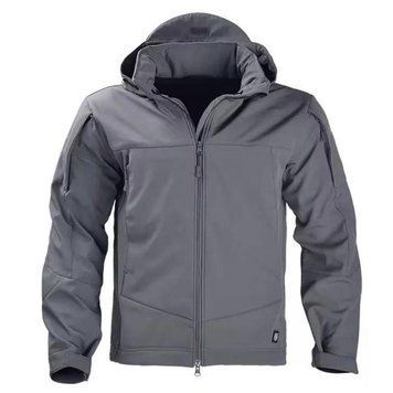 Весняна Куртка Han Wild з капюшоном 3XL сіра for04467sts-3XL фото
