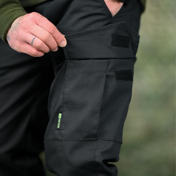 Штани Джогери 7.62 Tactical ріп-стоп 3XL чорні buy90875sts-3XL фото