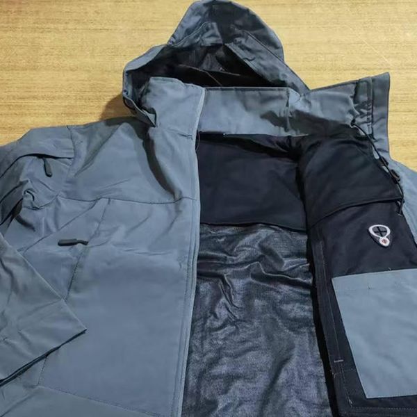 Весняна Куртка Han Wild з капюшоном 3XL сіра for04467sts-3XL фото