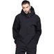 Куртка-парка SoftShell на флисе 4XL черная for03901sts-4XL фото 2