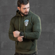 Худі Celeo на Флісі з принтом ВІРНИЙ ЗАВЖДИ 3XL олива buy89909sts-3XL фото 3
