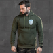 Худі Celeo на Флісі з принтом ВІРНИЙ ЗАВЖДИ 3XL олива buy89909sts-3XL фото 1