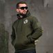 Худи Genesis на флисе с принтом ARMOR 3XL олива buy93948sts-3XL фото 3